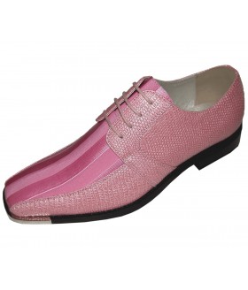 Viotti Style 163ST Pink Striped Satin Oxford